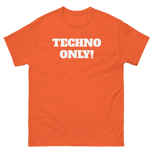 TECHNO ONLY Men's classic tee