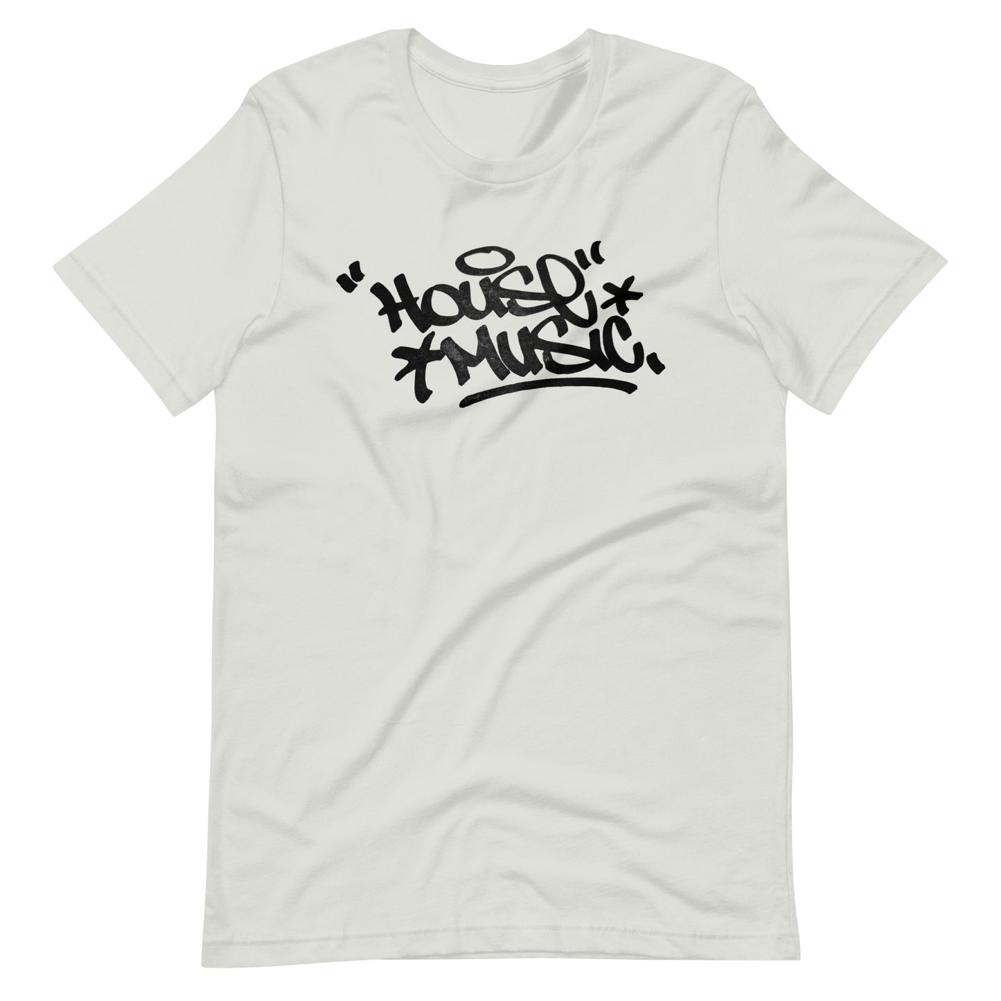 House Music Graffiti Mens T-Shirt Tagged by NYC Graff Artist James Top